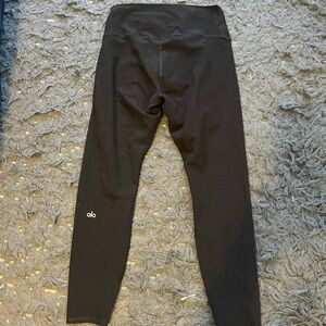 Alo  Black High-Waist Leggings size medium